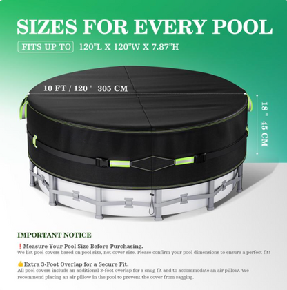 Guardex Round Above Ground Pool Cover
