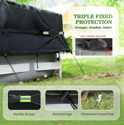 Guardex Round Above Ground Pool Cover