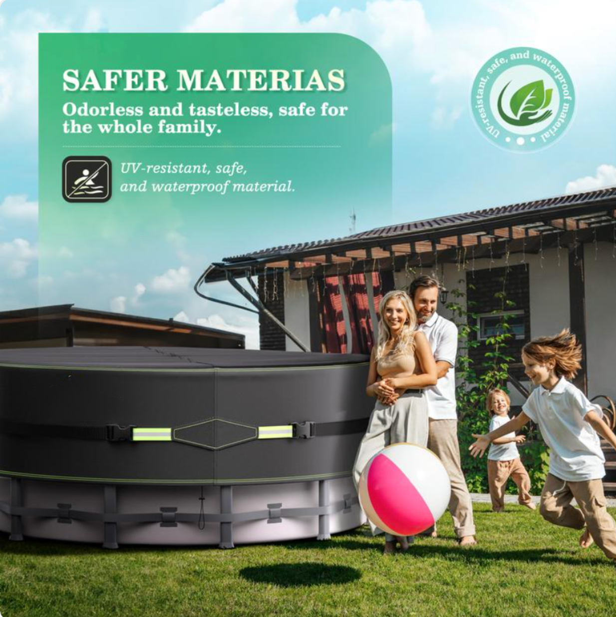Guardex Round Above Ground Pool Cover